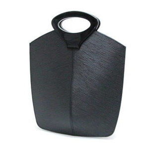 LOUIS VUITTON Demilune Epi Handbag black